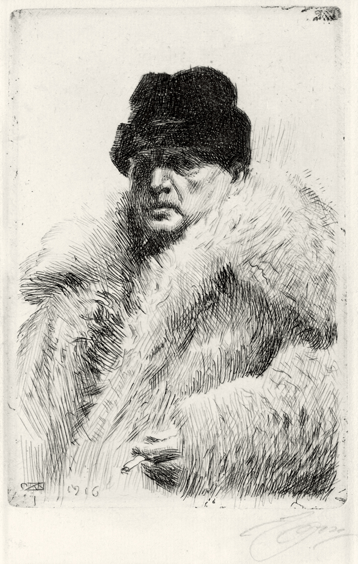  安德斯·莱奥纳德·佐恩 Anders Leonard Zorn —— 佐恩(素描) (96)